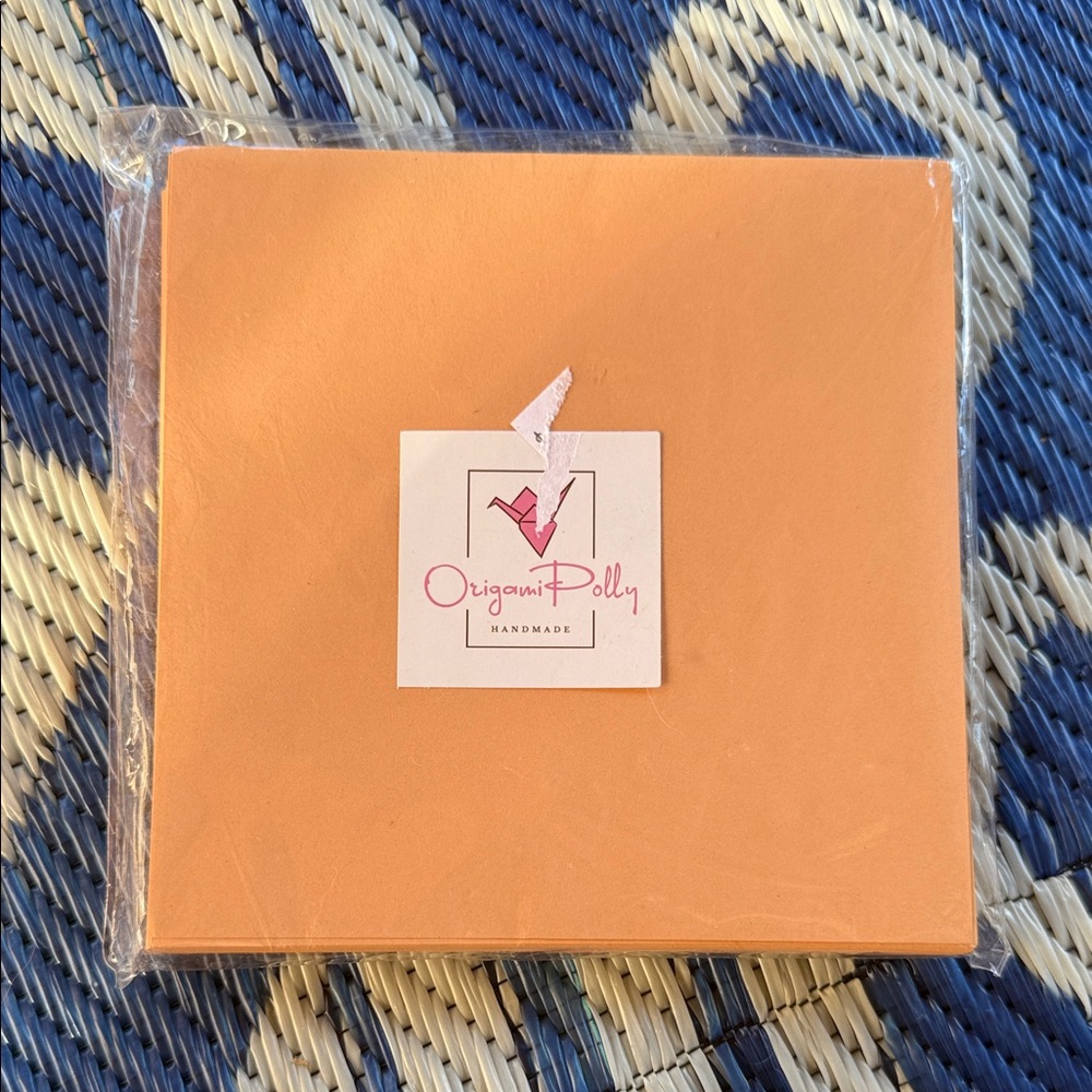 NWT Origamipolly 100 Origami Paper Double Sided Color 6x6 inches (S02 Base) - Picture 2 of 4